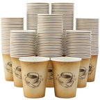 Clawsoff Paper Coffee Cups – Retro Leak-Proof Design

