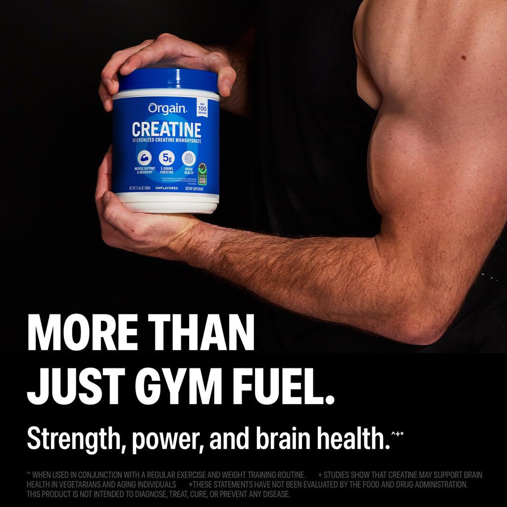 Orgain Creatine Monohydrate Micronized Powder

