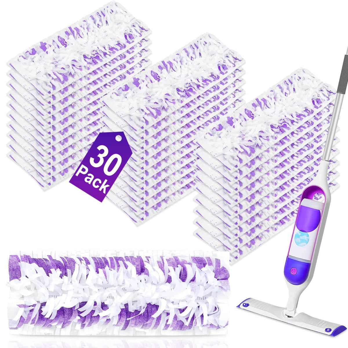 Swiffer Power Mop Pads – Disposable Multi-Surface Refills for Finished Floors