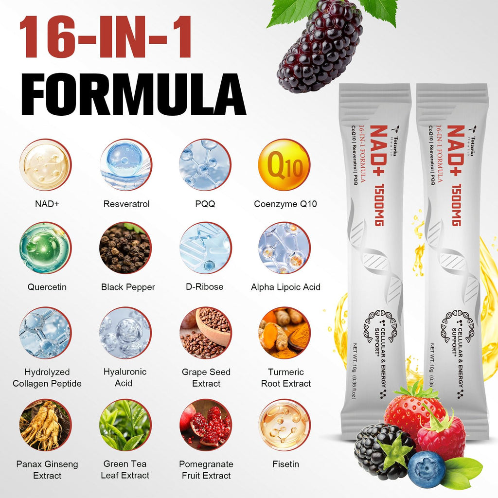 Totaria NAD+ Liquid Supplement with NMN

