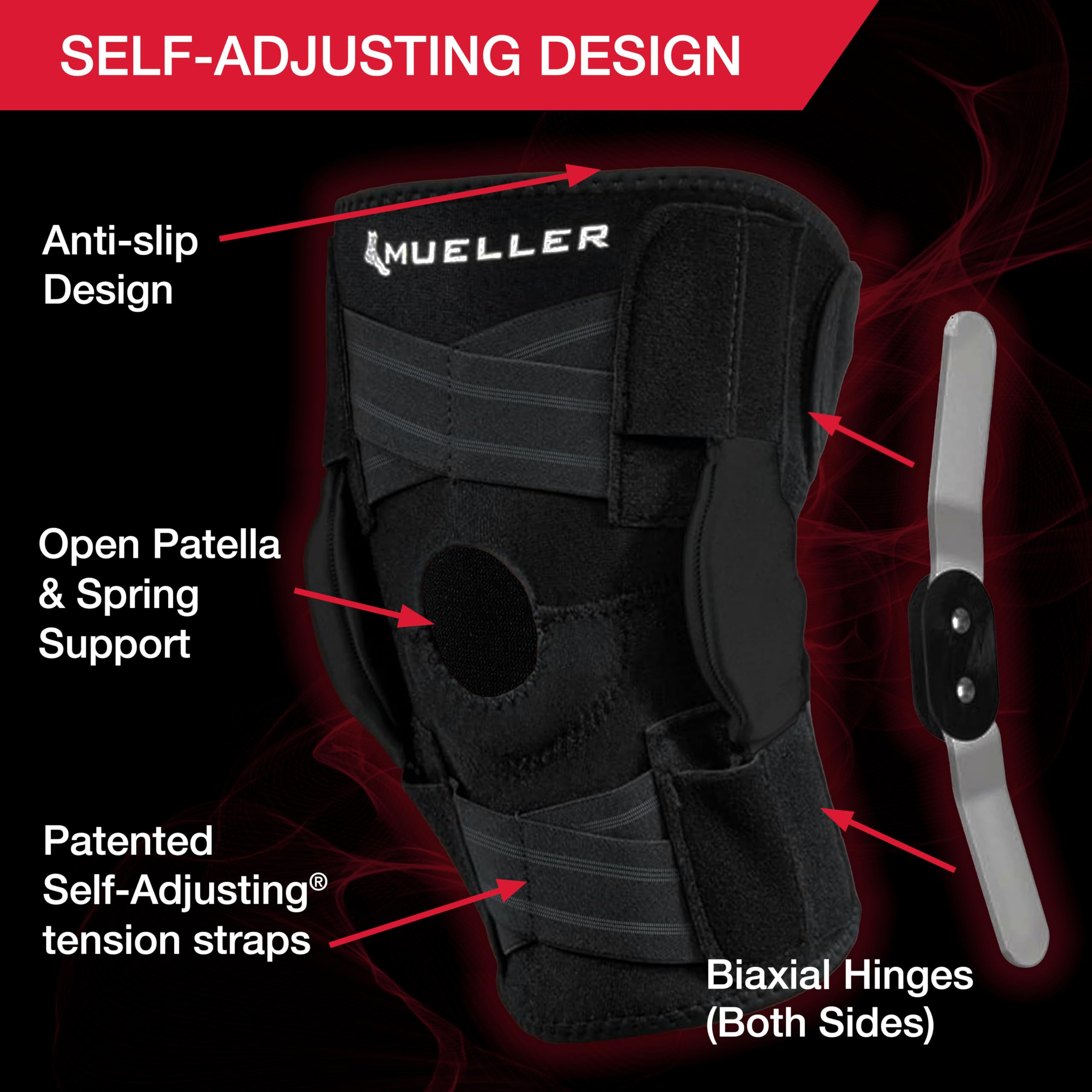 Mueller Hinged Knee Brace for Pain Relief

