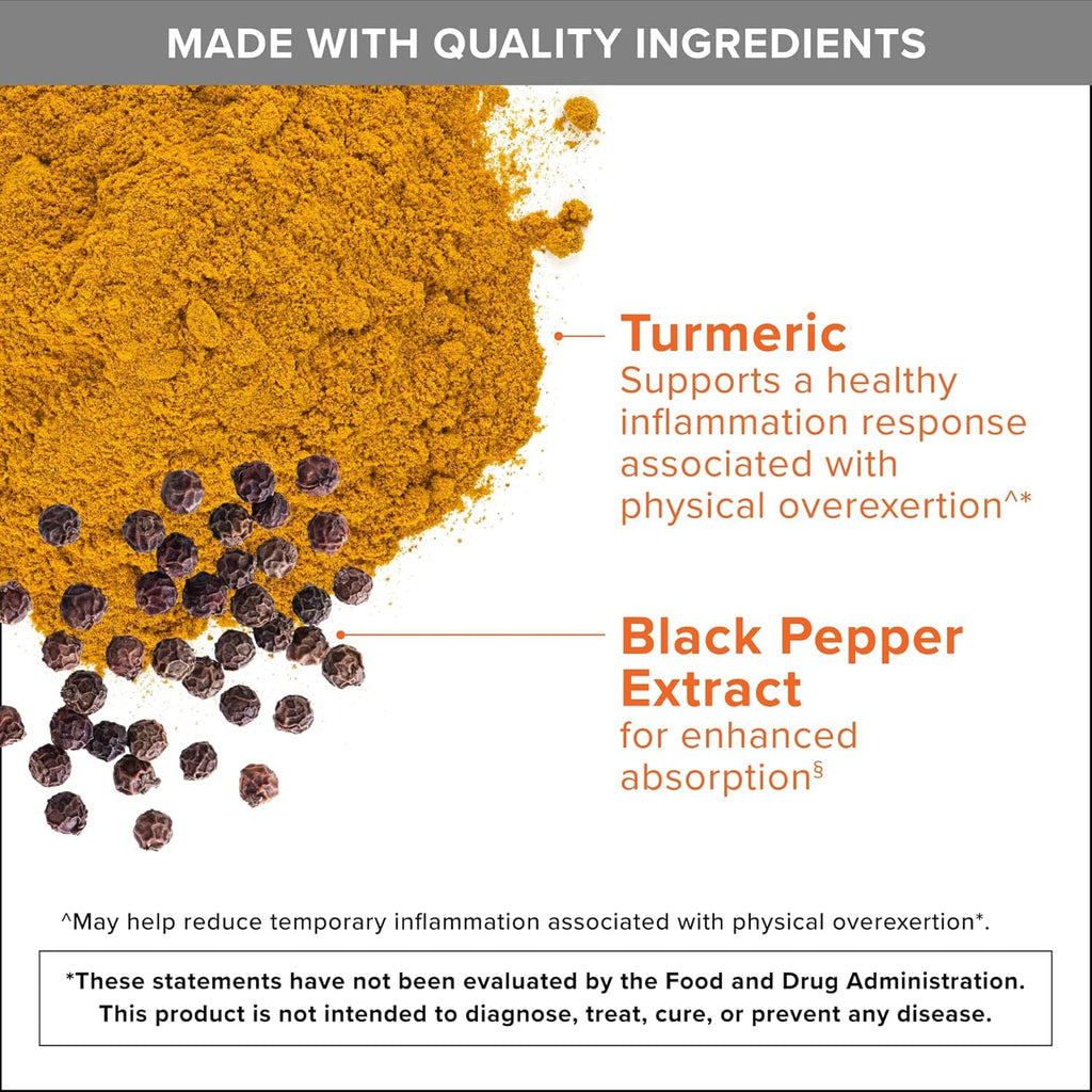 Qunol Turmeric Curcumin 2250mg with Black Pepper Absorption

