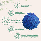 Micro Ingredients Organic Blue Spirulina Powder Phycocyanin

