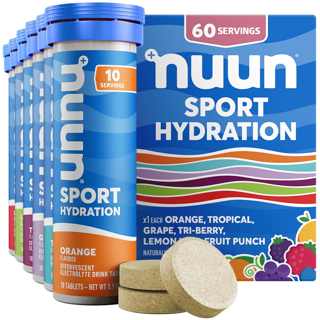 Nuun Sport Electrolyte Tablets - Gluten Free & Vegan

