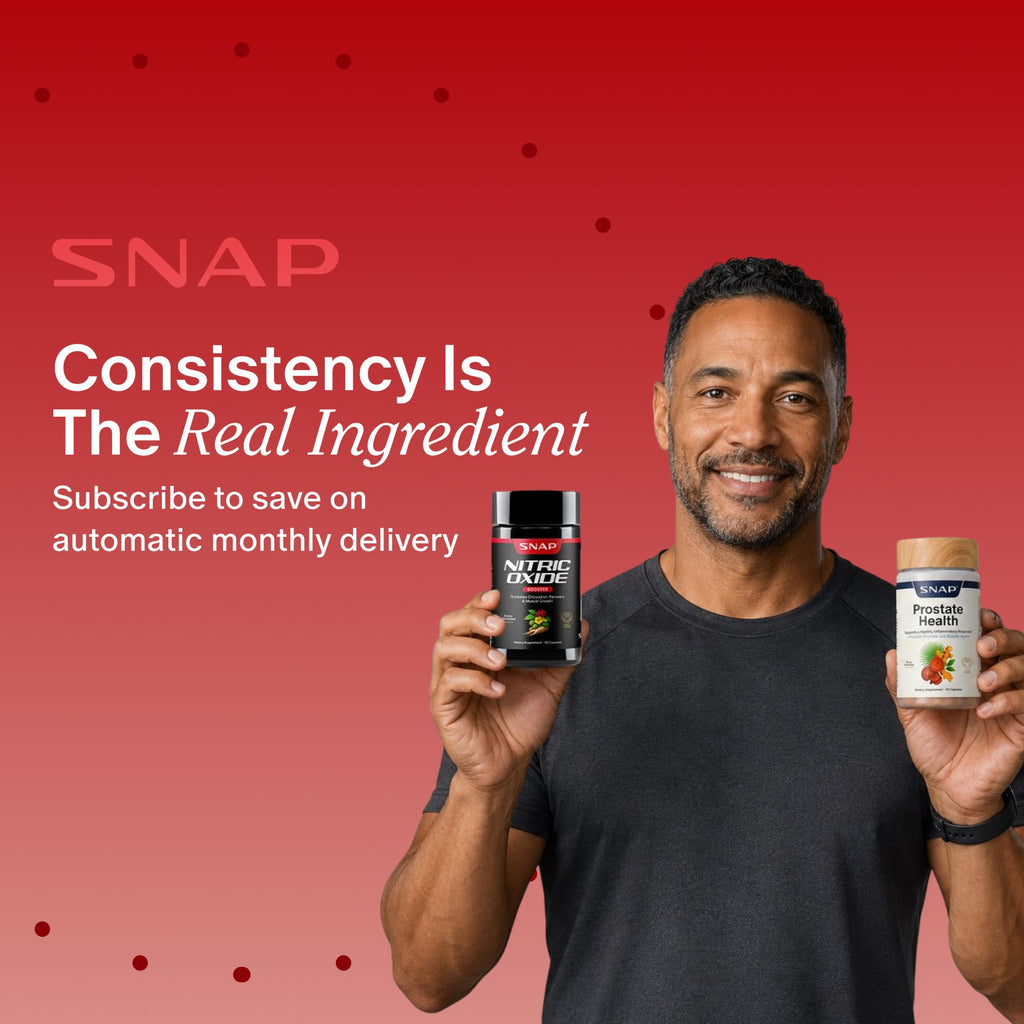 Snap Supplements Nitric Oxide Booster & Prostate Health

