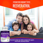 Resveratrol Complex 1800 mg Supplement | Antioxidant

