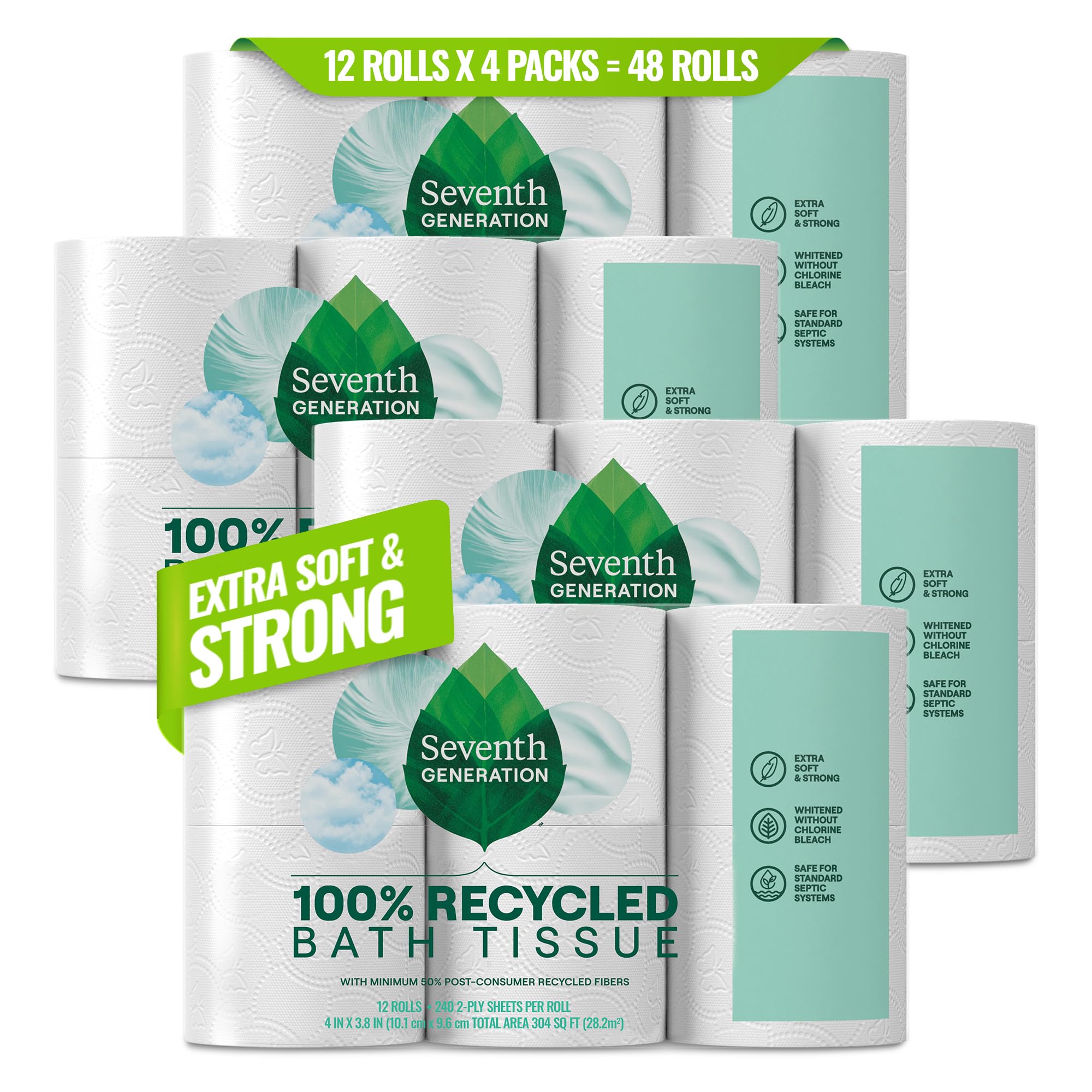 Seventh Generation 100% Recycled Toilet Paper
