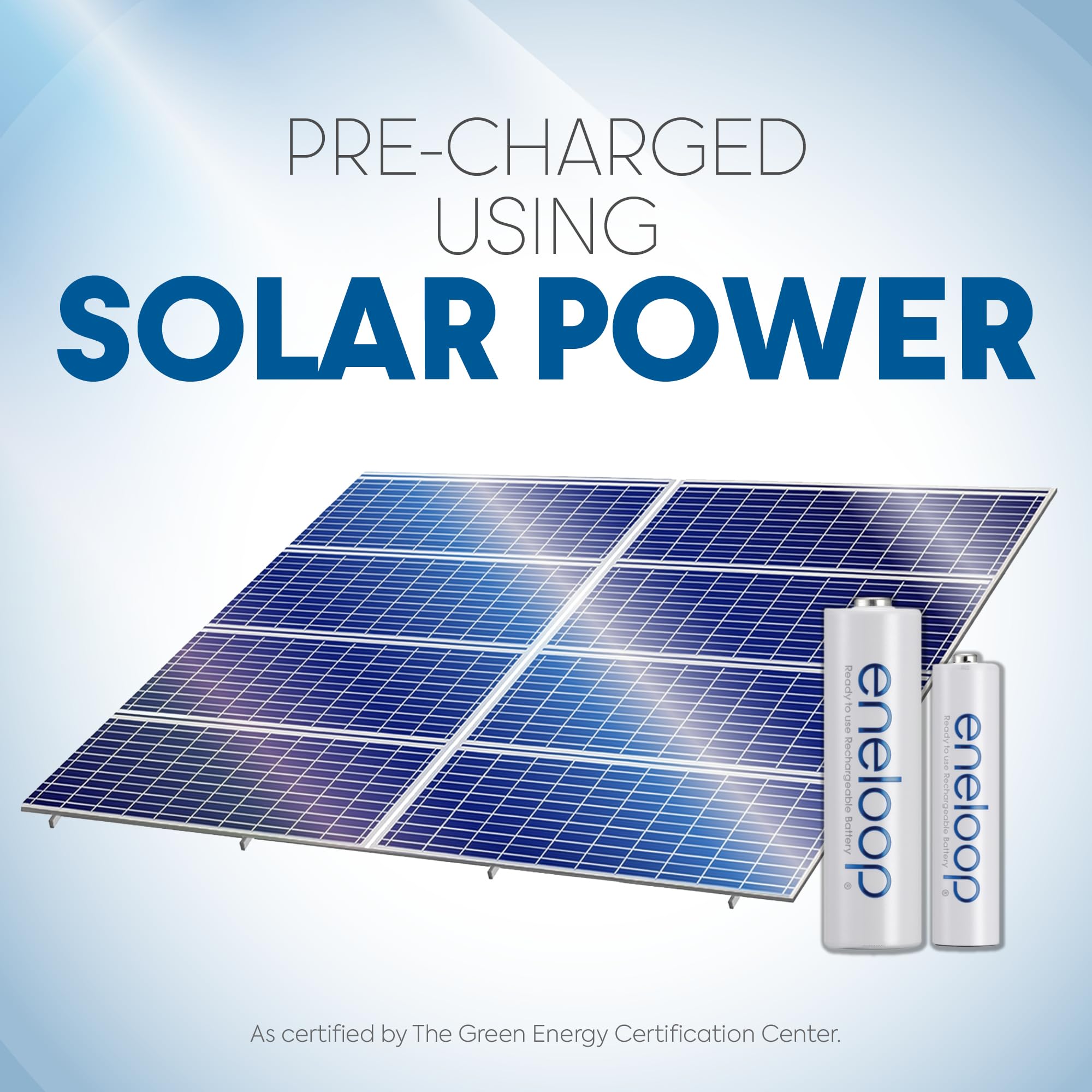 Panasonic Eneloop NiMH Rechargeable Batteries - Pre-Charged

