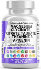 Clean Nutraceuticals Mag Genin Magnesium Complex L-Theanine

