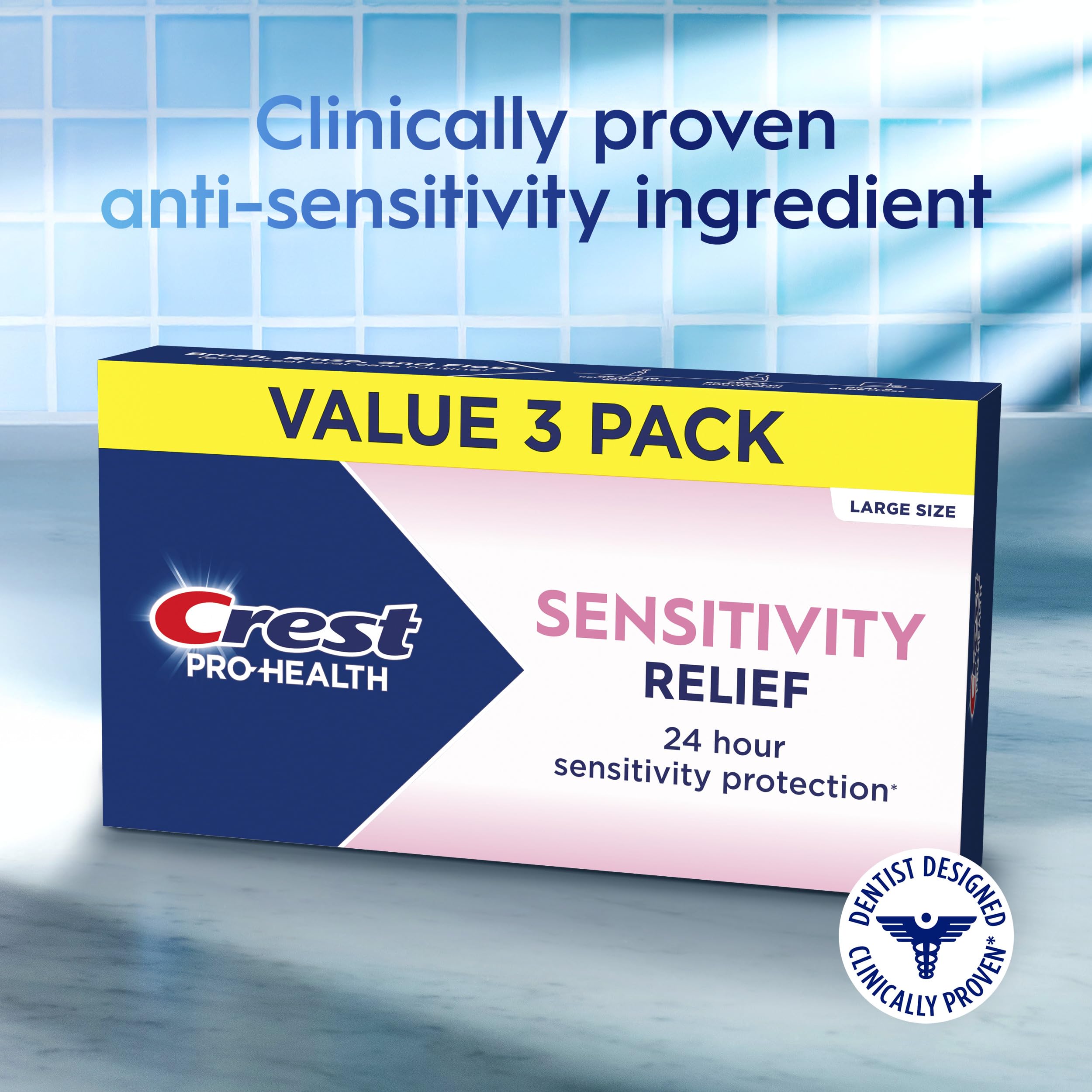 Crest Pro-Health Sensitivity Relief Toothpaste | Fast Relief

