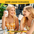 RACETOP Disposable Coffee Cups with Lids | Convenient

