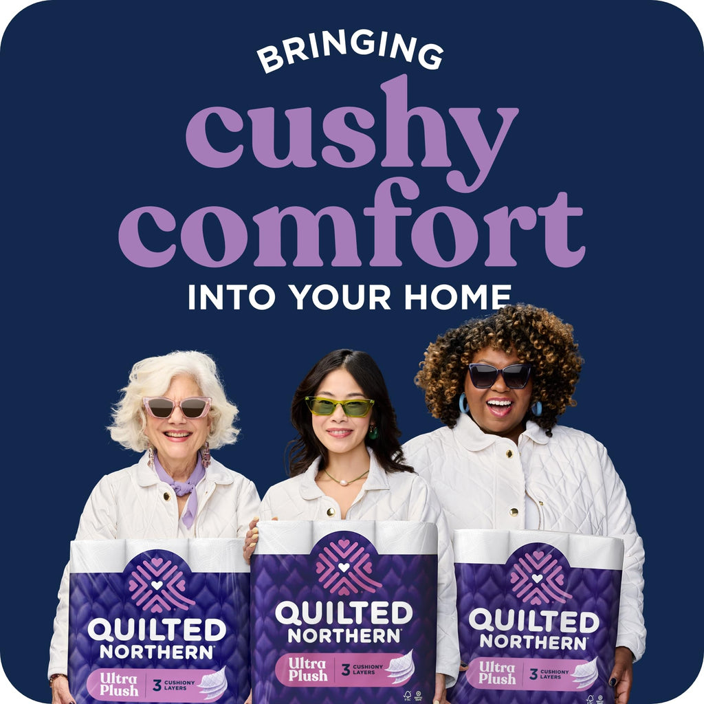 Quilted Northern Ultra Plush Toilet Paper - 3-Ply Soft Tissue

