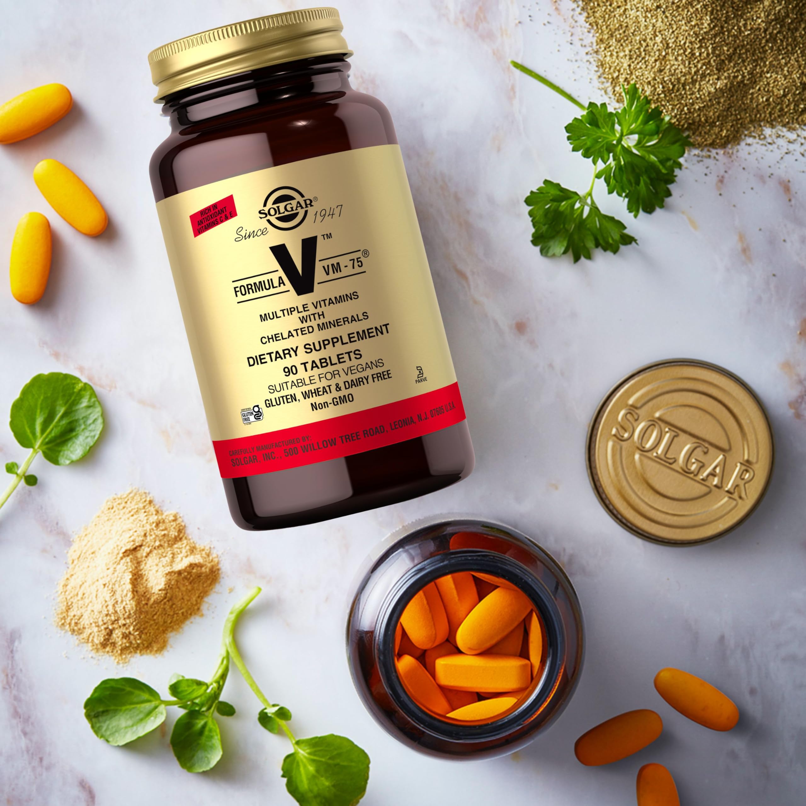Solgar VM-75 Multivitamin with Chelated Minerals – Vegan

