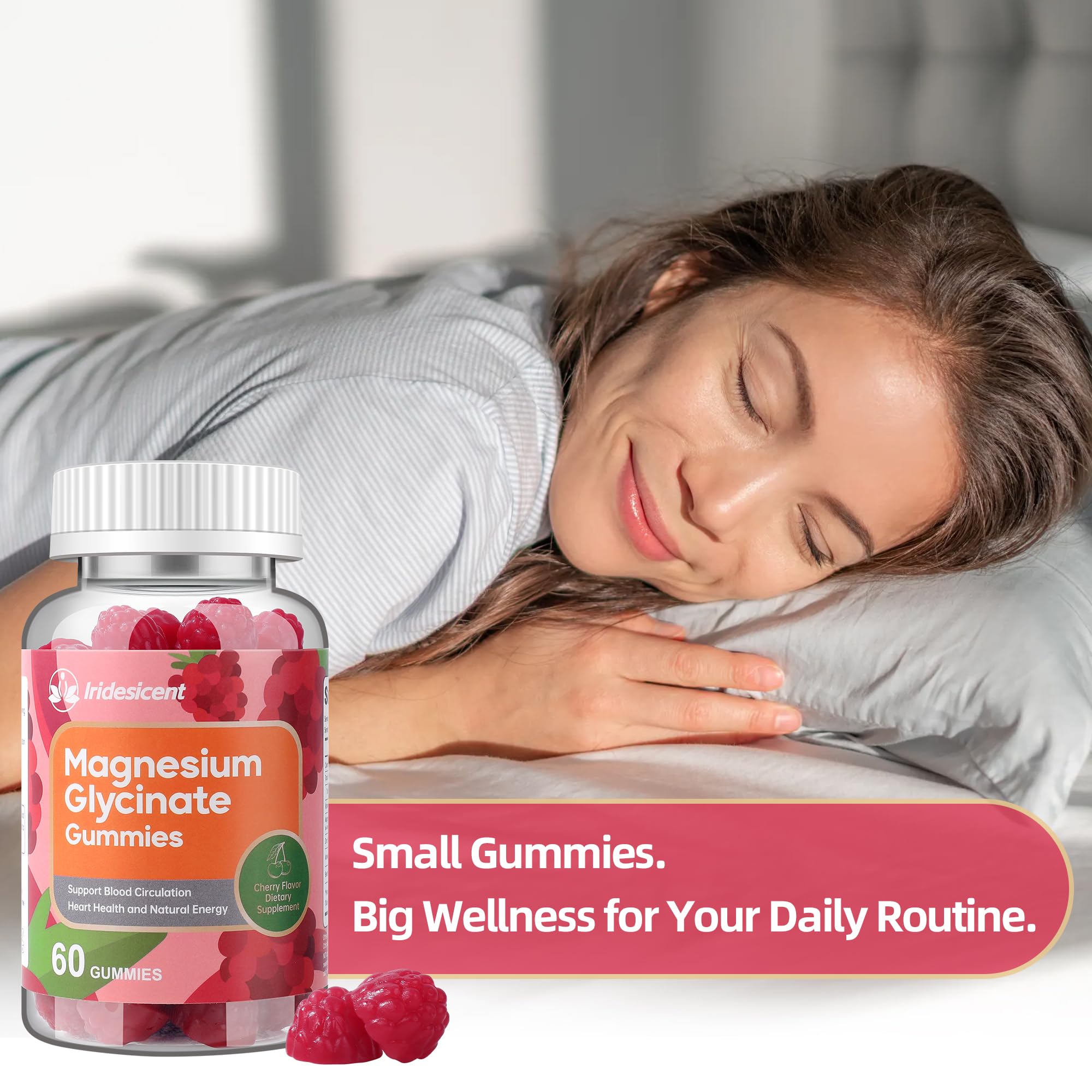 Magnesium Glycinate Gummies with Ashwagandha and Zinc

