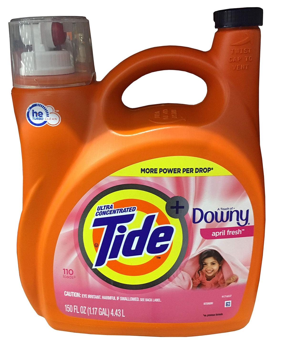 Tide Plus Downy Liquid Laundry Detergent with April Fresh Scent