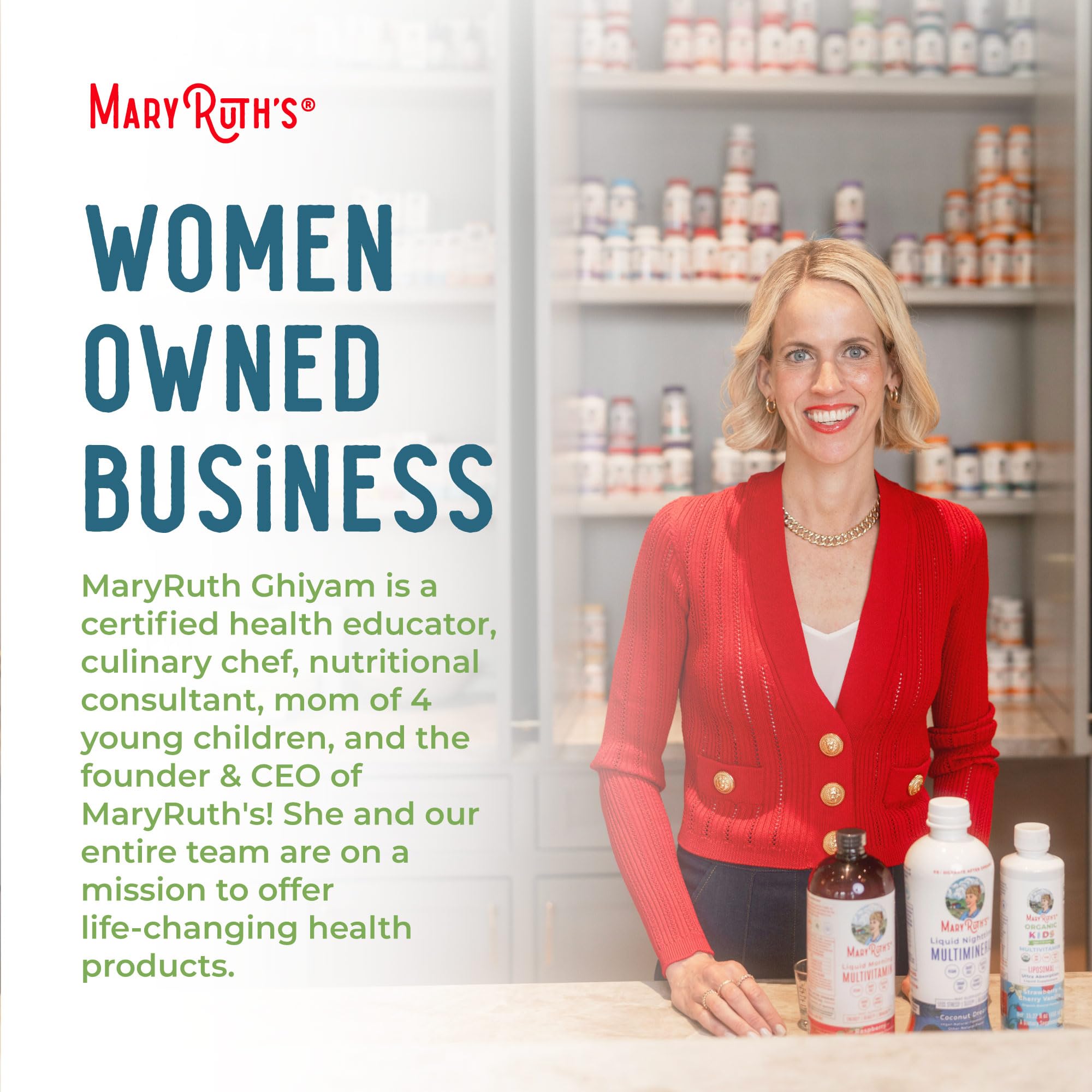 MaryRuth's Focus Drops | Organic Liquid Herbal Supplement

