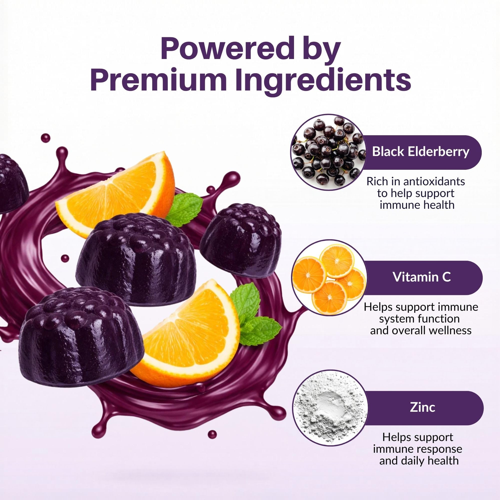 Sambucol Elderberry Gummies – Immune Support

