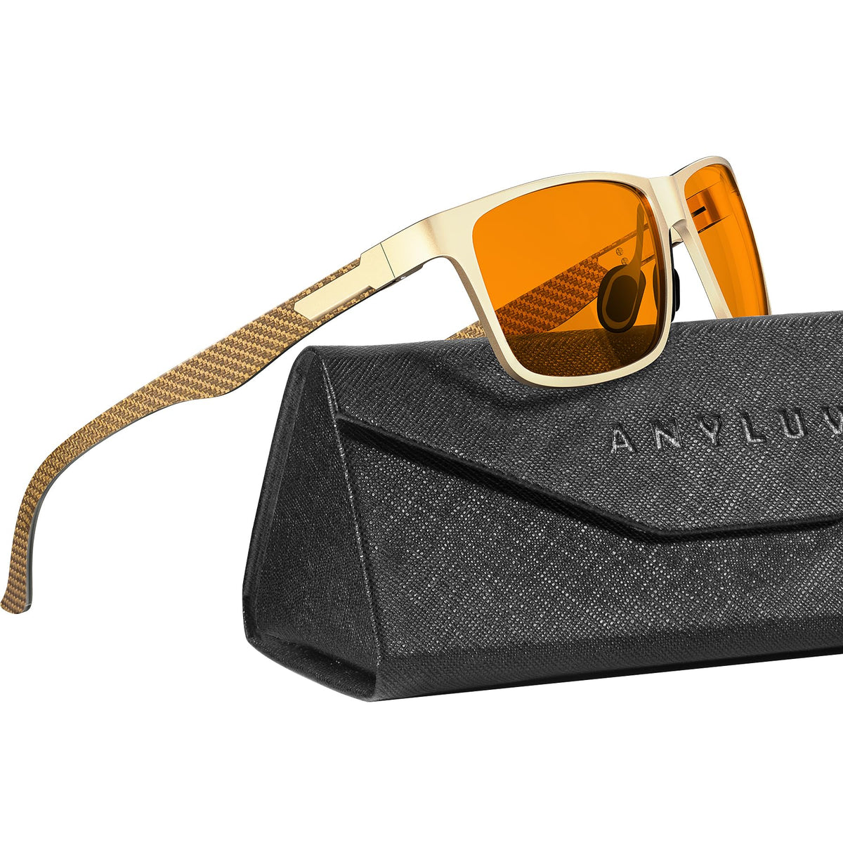 ANYLUV Light-Blocking Computer Glasses for Screens and Eye Protection