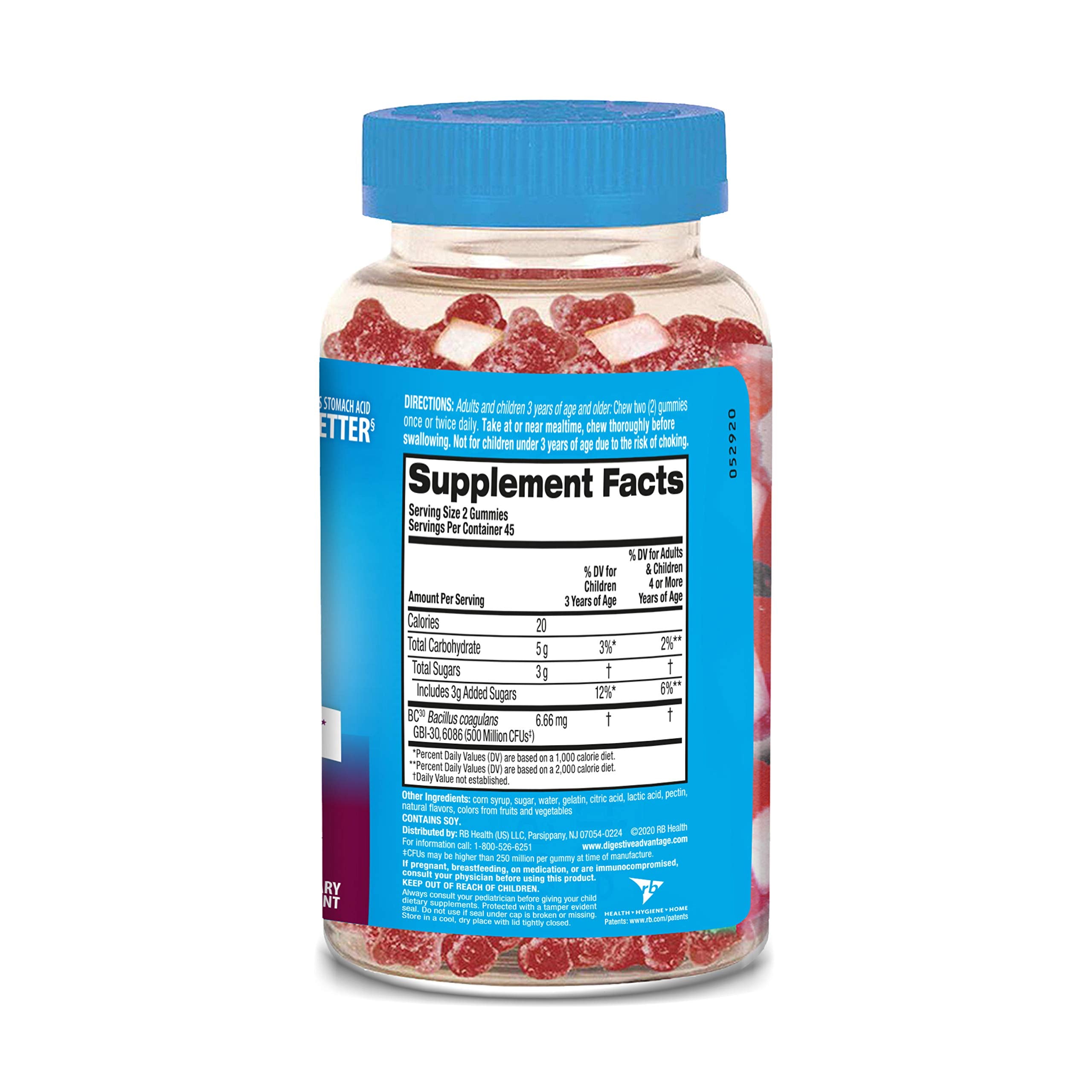 Digestive Advantage Probiotic Gummies for Digestive Health

