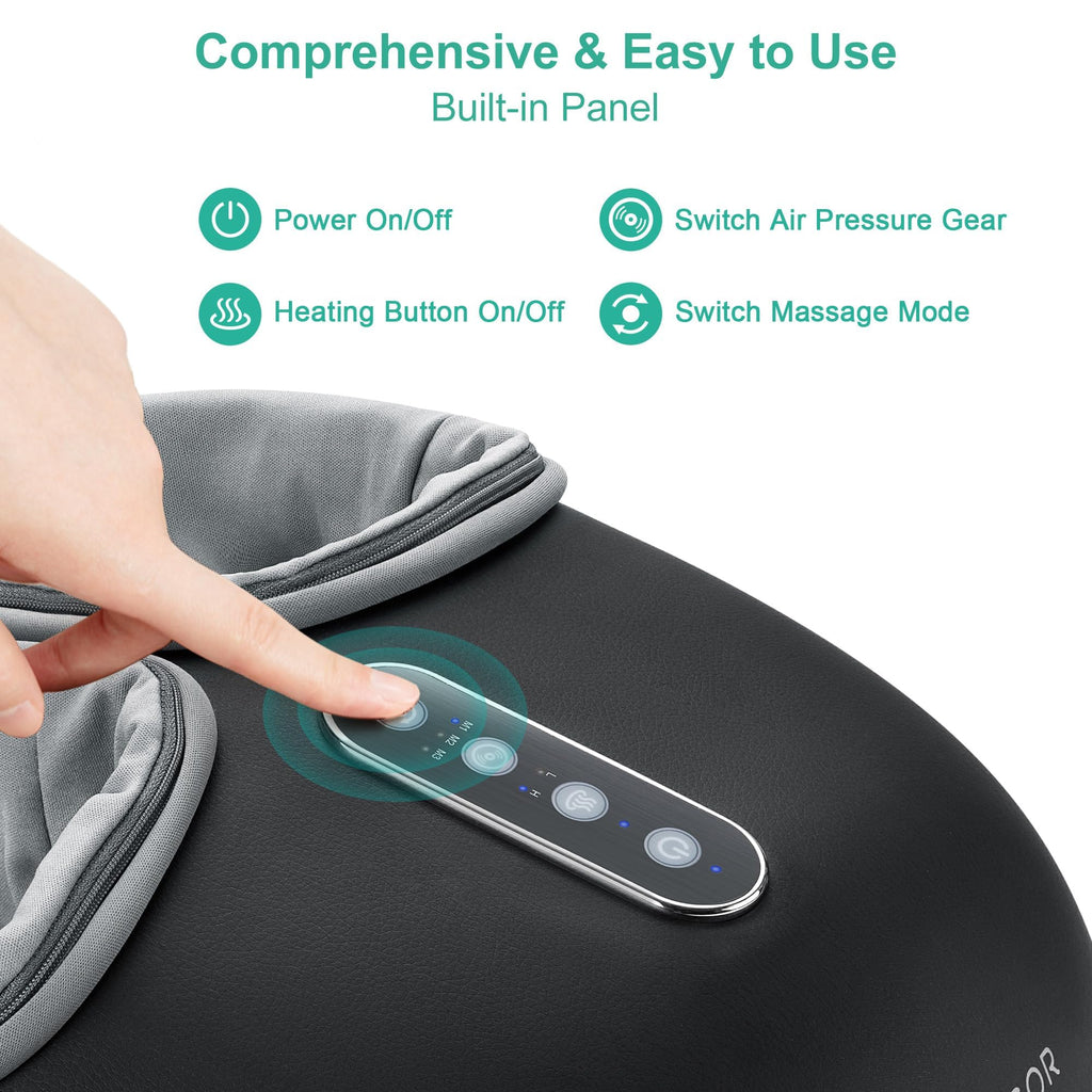 Medcursor Foot Massager with Heat - Shiatsu Kneading

