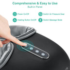 Medcursor Foot Massager with Heat - Shiatsu Kneading

