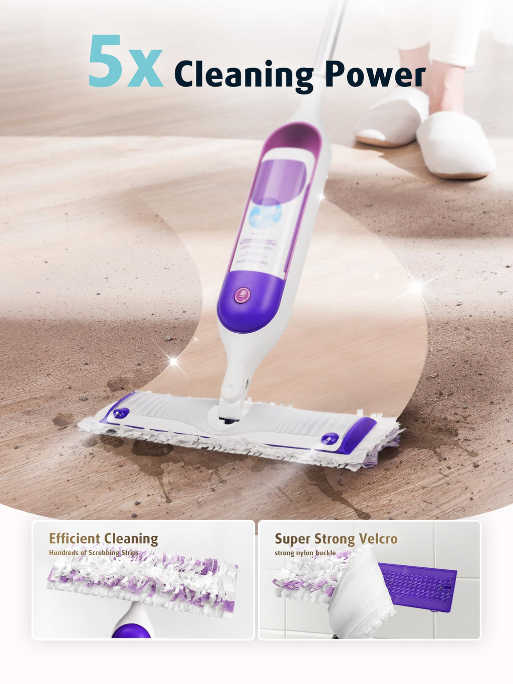 Air U+ Power Mop Pads for Swiffer Power Mop – Unscented

