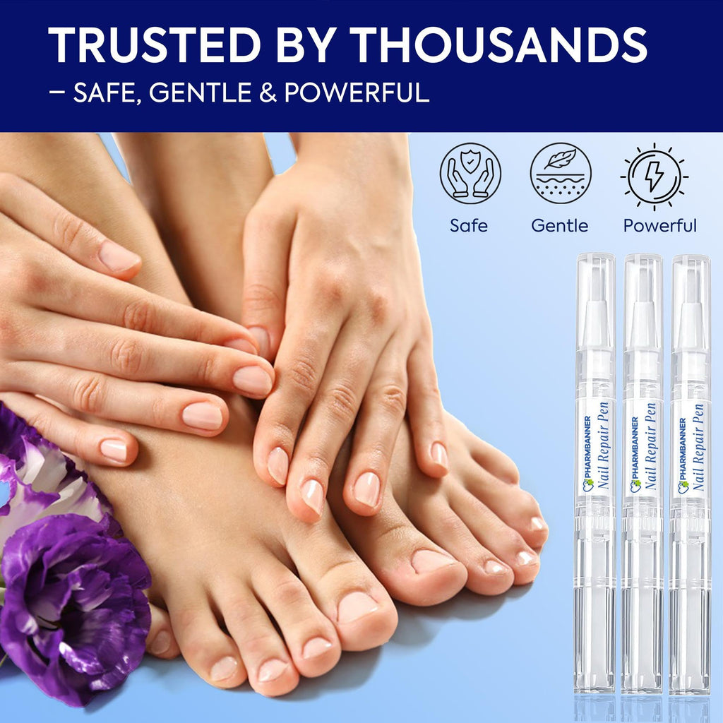 Nail Care Solution Kit for Thick Brittle Nails

