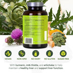New Nordic Active Liver Gummies | Milk Thistle and Turmeric

