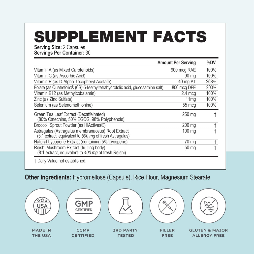 Papillex Immune Support Tablets - All Natural Organic

