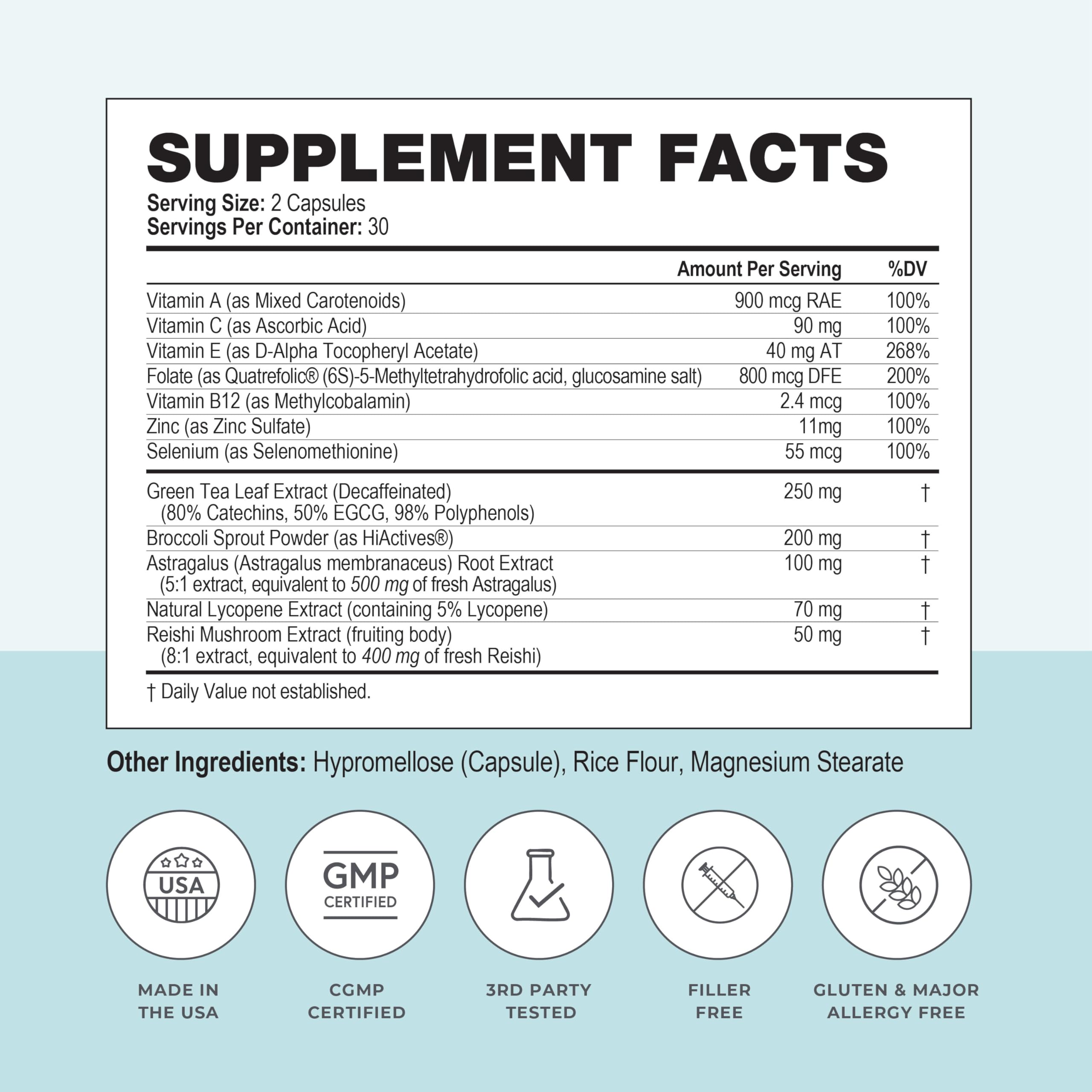 Papillex Immune Support Tablets - All Natural Organic

