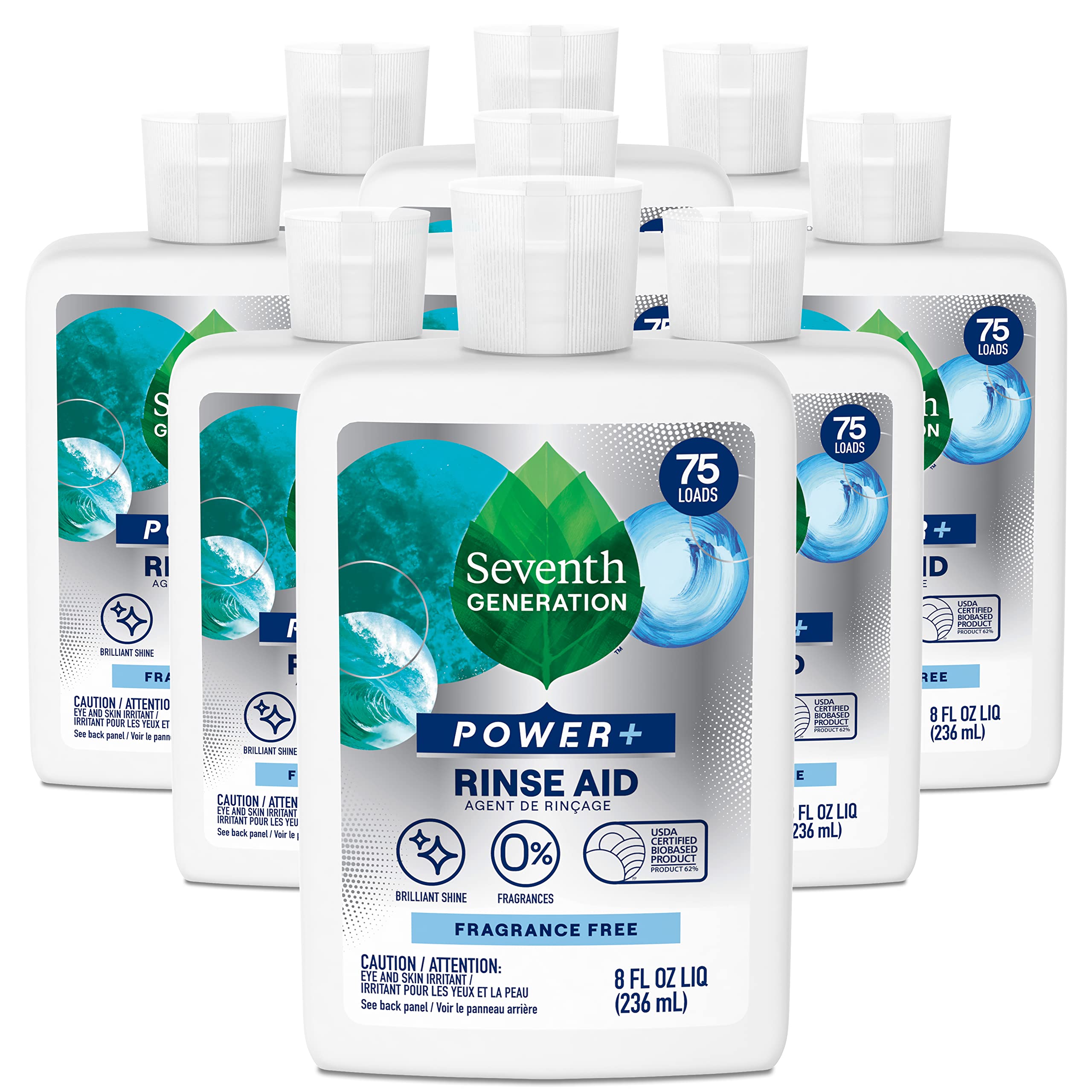 Seventh Generation Dishwasher Rinse Aid Biodegradable


