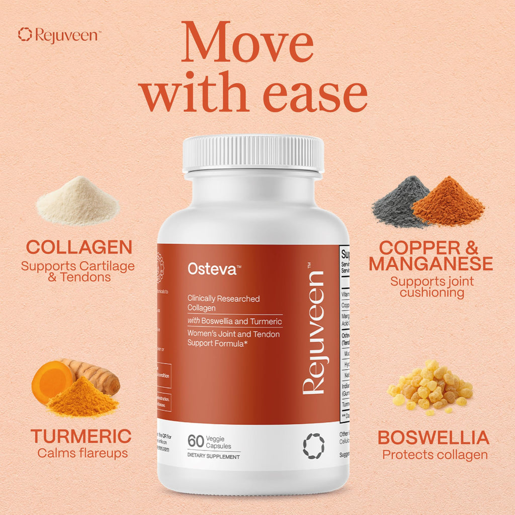 Osteva Joint Support for Women | Collagen & Turmeric

