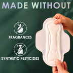 L. Ultra Thin Pads for Women Organic Cotton Top Layer

