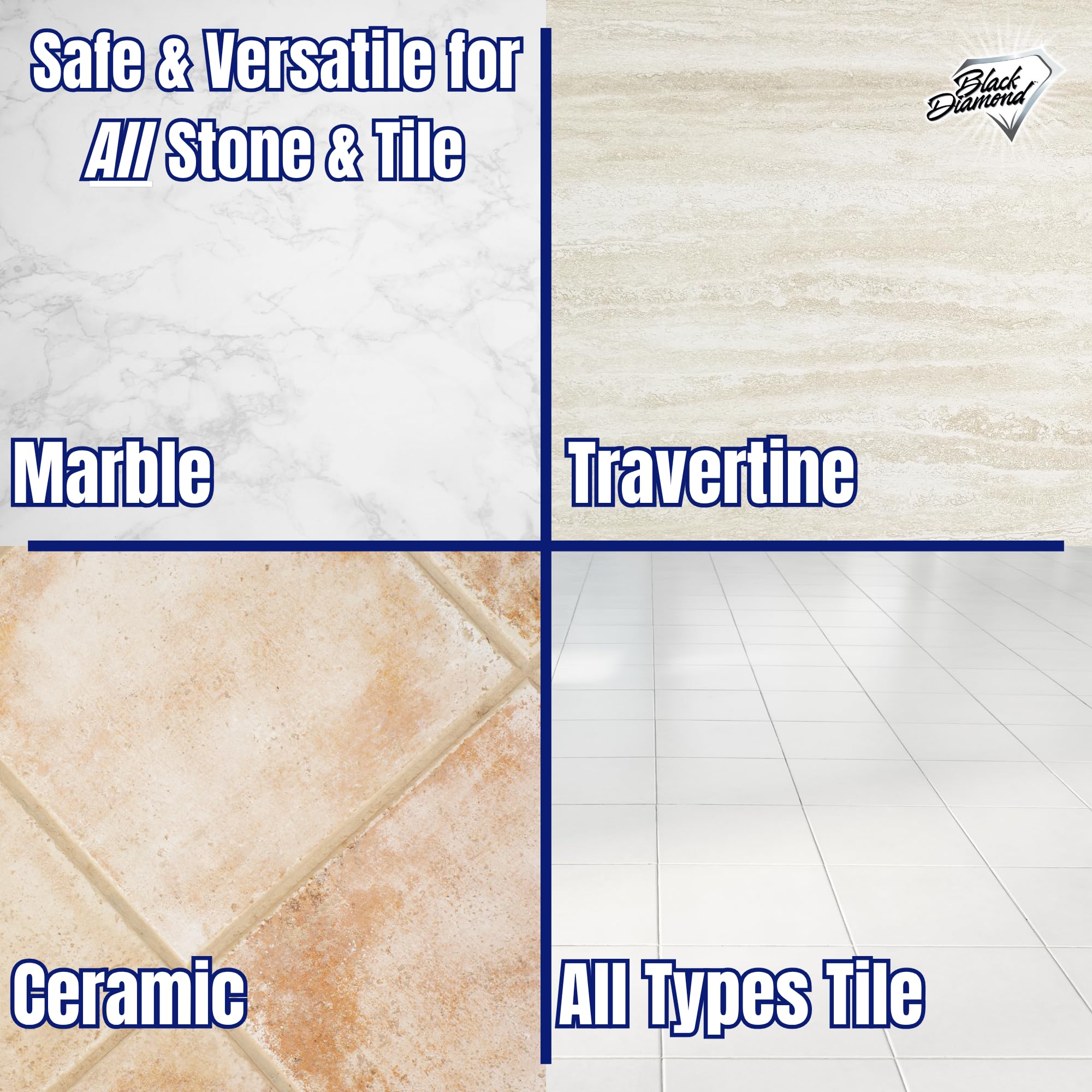 Black Diamond Marble & Tile Cleaner No-Rinse Concentrate


