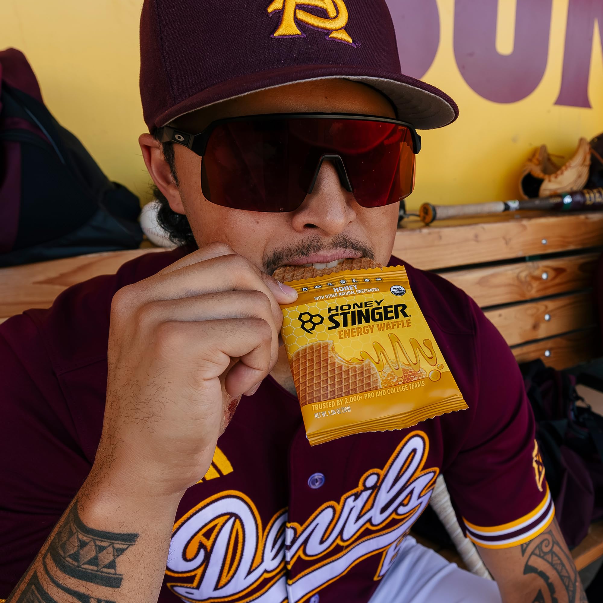 Stinger Organic Waffle Energy Snack | Portable Fuel

