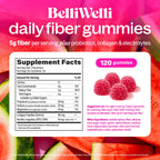 Belli Welli 4-in-1 Fiber Gummies with Probiotics

