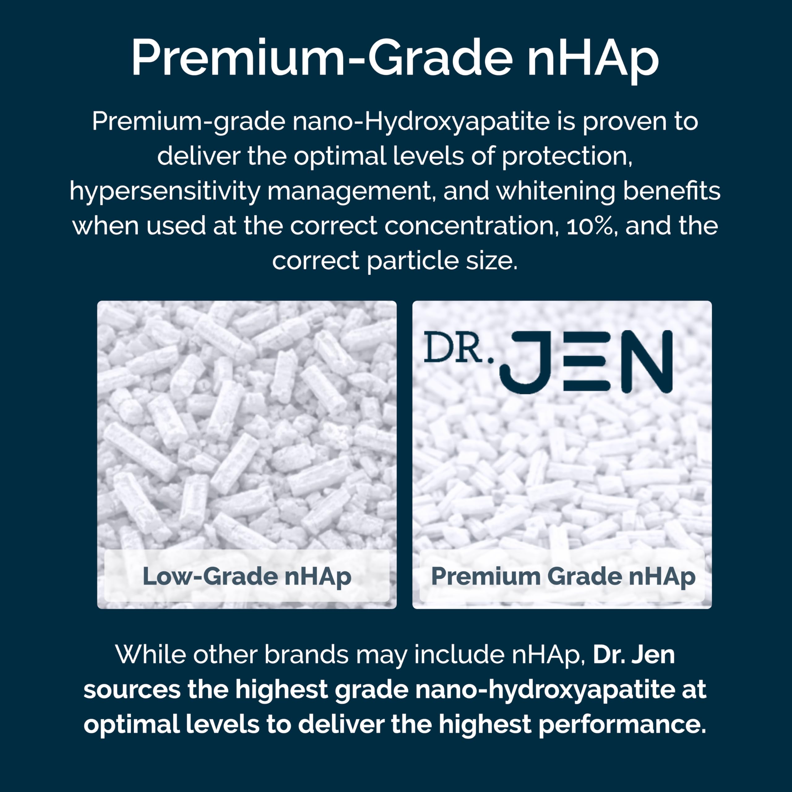 Dr. Jen Fluoride Free Toothpaste with Nano Hydroxyapatite

