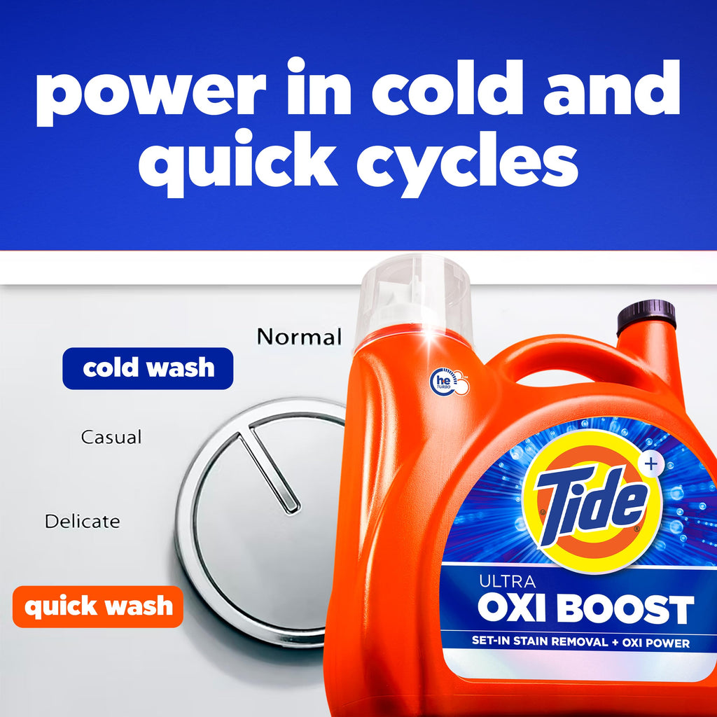 Tide Ultra Oxi Boost Liquid Laundry Detergent

