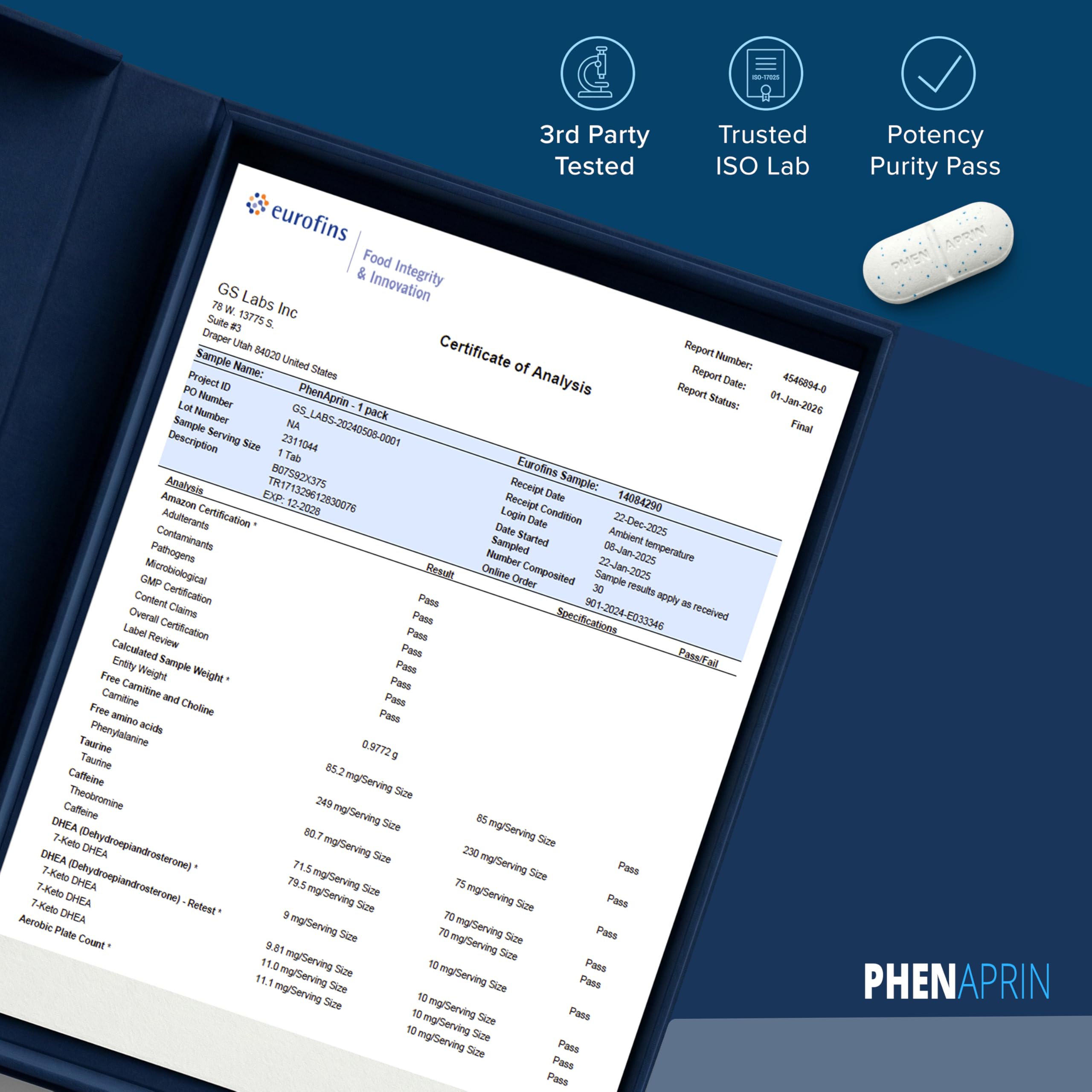 PhenAprin Advanced Diet Pills for Weight Loss & Energy

