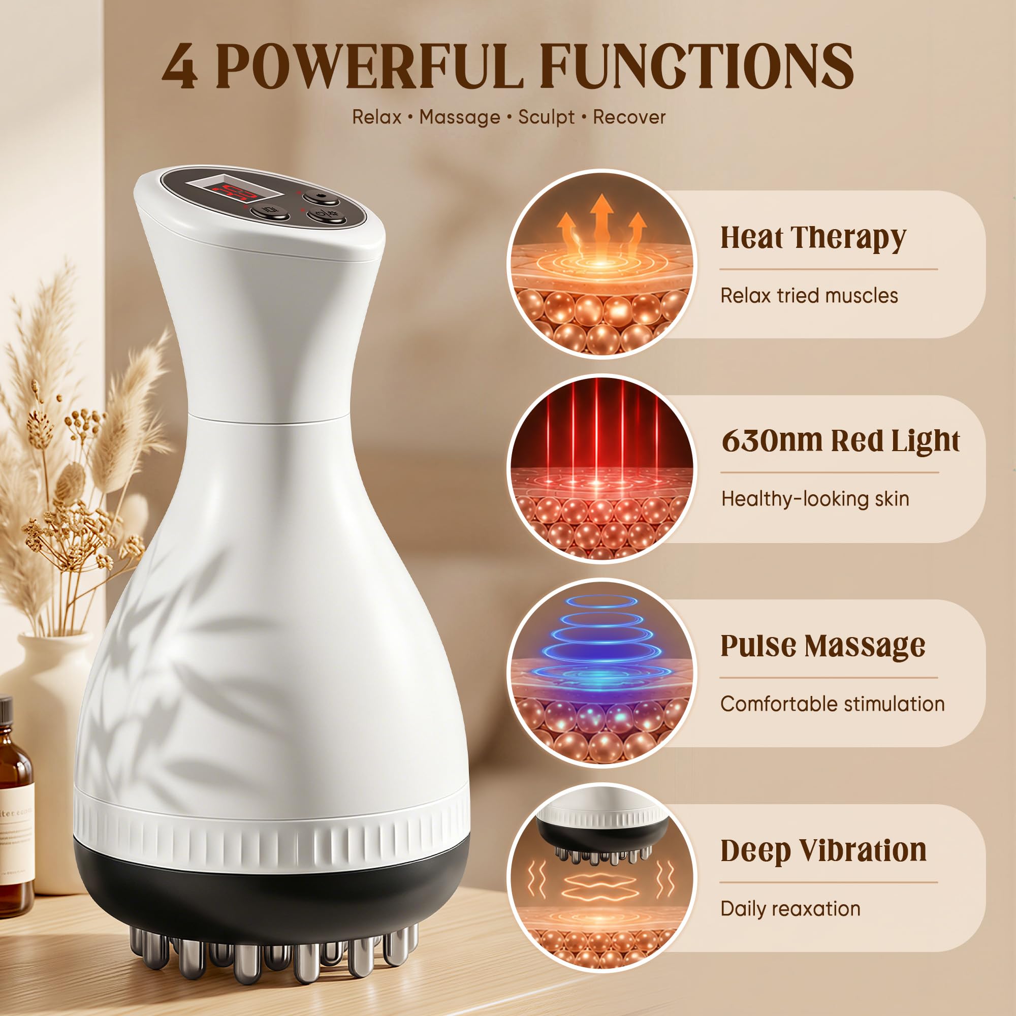 Fascia Blaster Lymphatic Massager | Body Sculpting Tool


