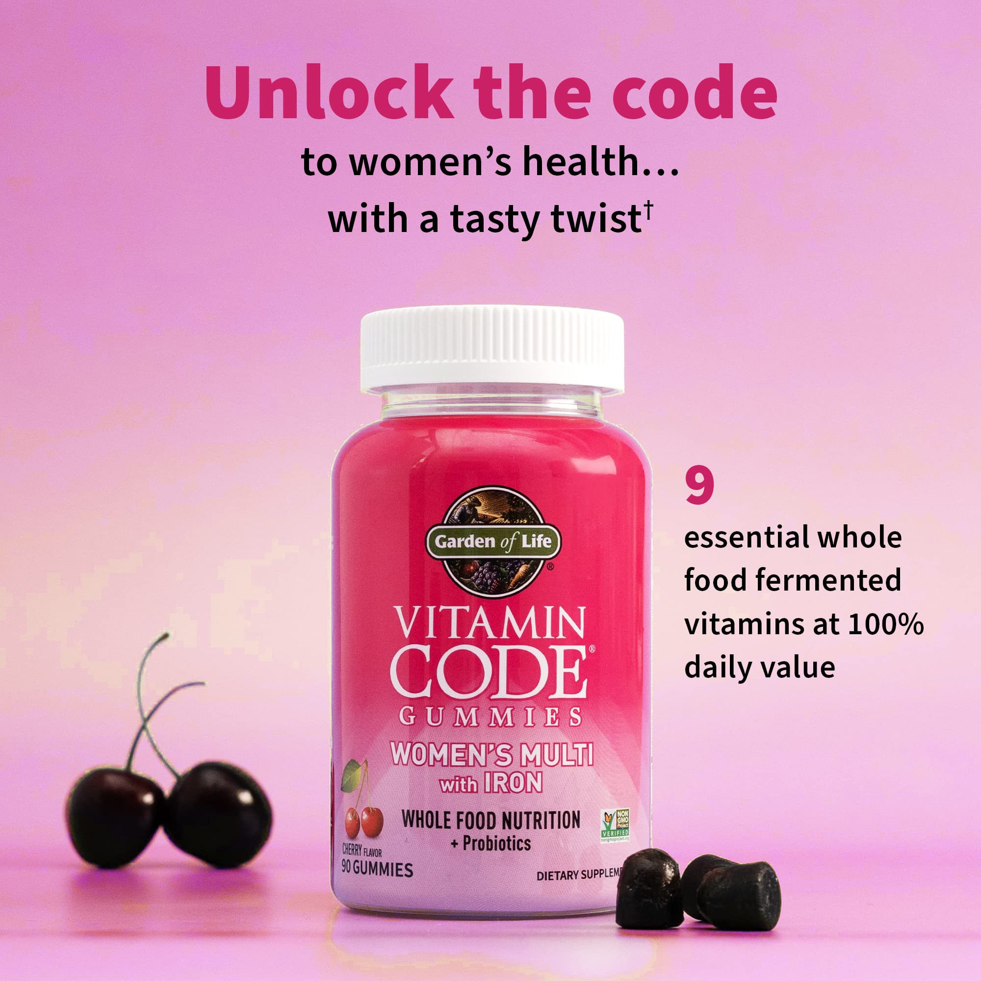 Garden of Life Vitamin Code Women's Multivitamin Gummies

