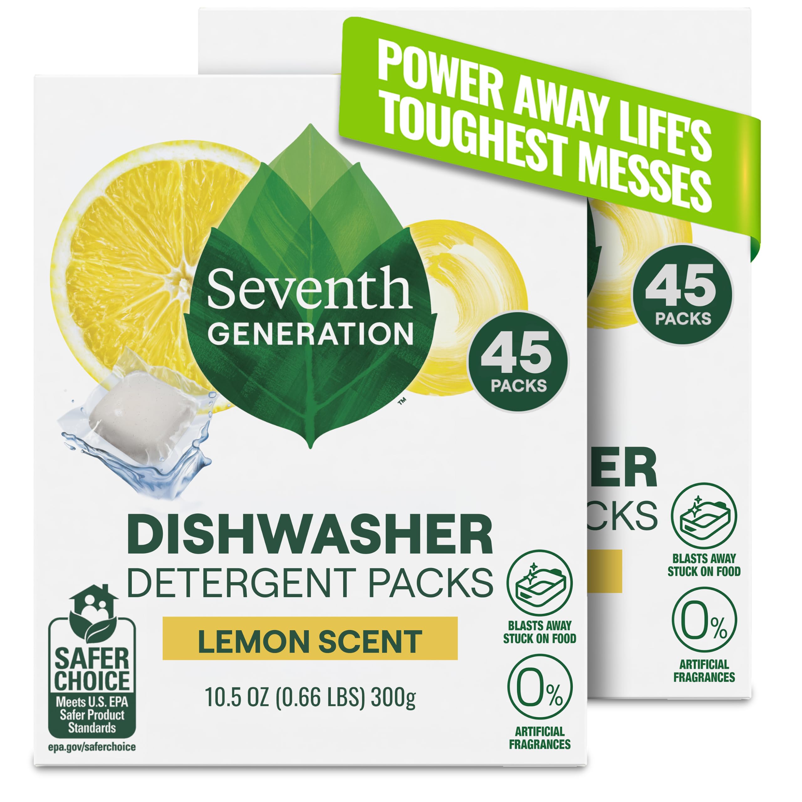 Seventh Generation Dishwasher Detergent Plant-Powered