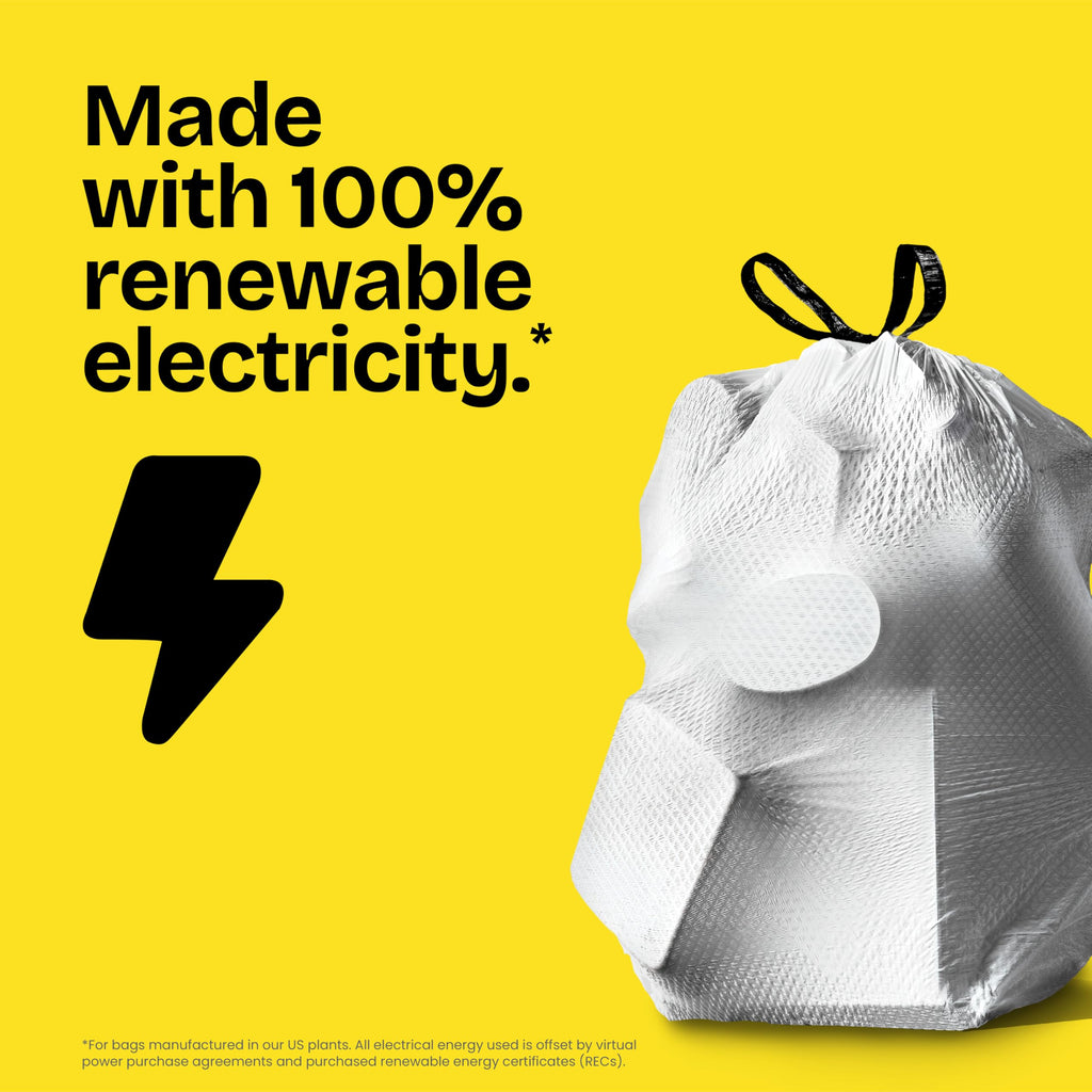 Glad ForceFlex Tall Kitchen Trash Bags Fragrance Free 13 Gal


