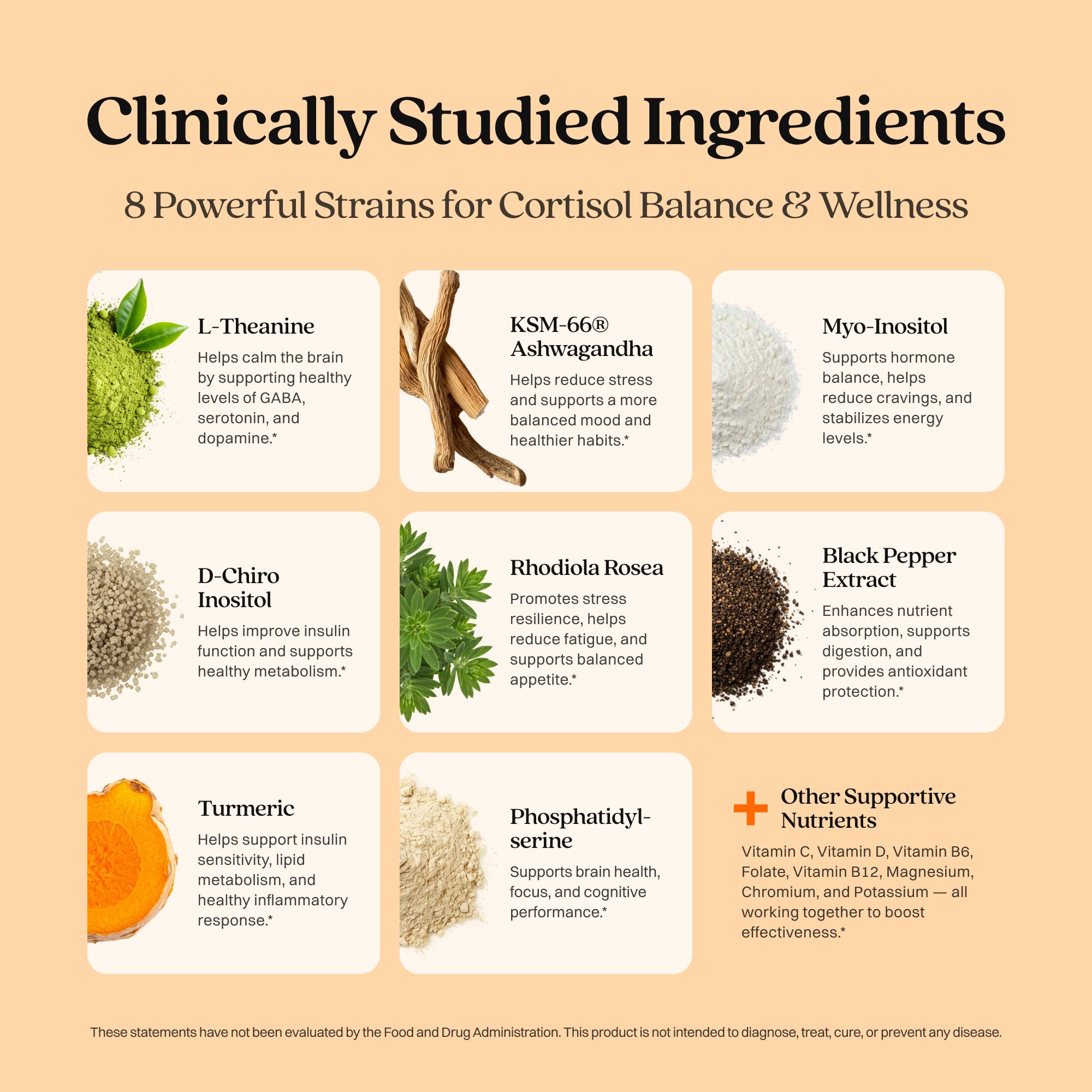 Harmonia Cortisol Cocktail Drink Mix Stress Support

