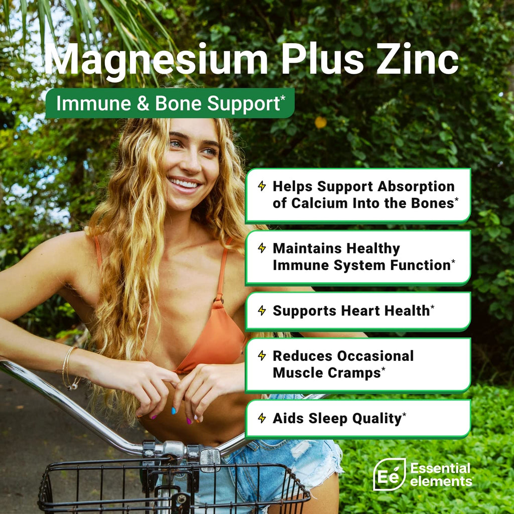 Essential Elements Magnesium Plus Zinc with Vitamin D3

