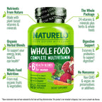 Naturelo Whole Food Multivitamin for Women | Plant-Based

