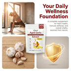 Elare Aged Garlic Extract Capsules | Heart & Immune Support

