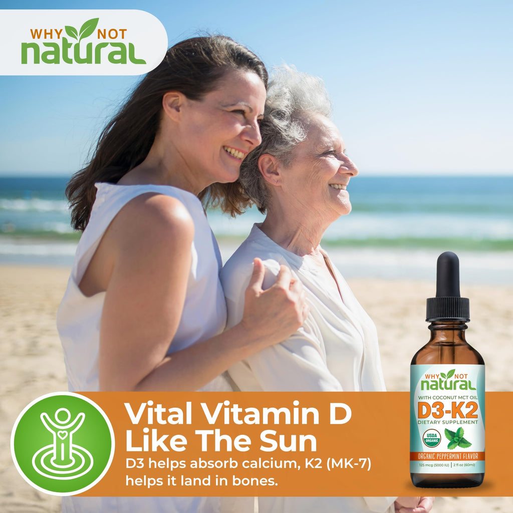 Vitamin D3 Liquid Drops for Bone Health

