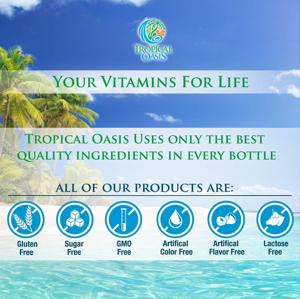 Liquid Multivitamin for Women – Tropical Oasis Formula

