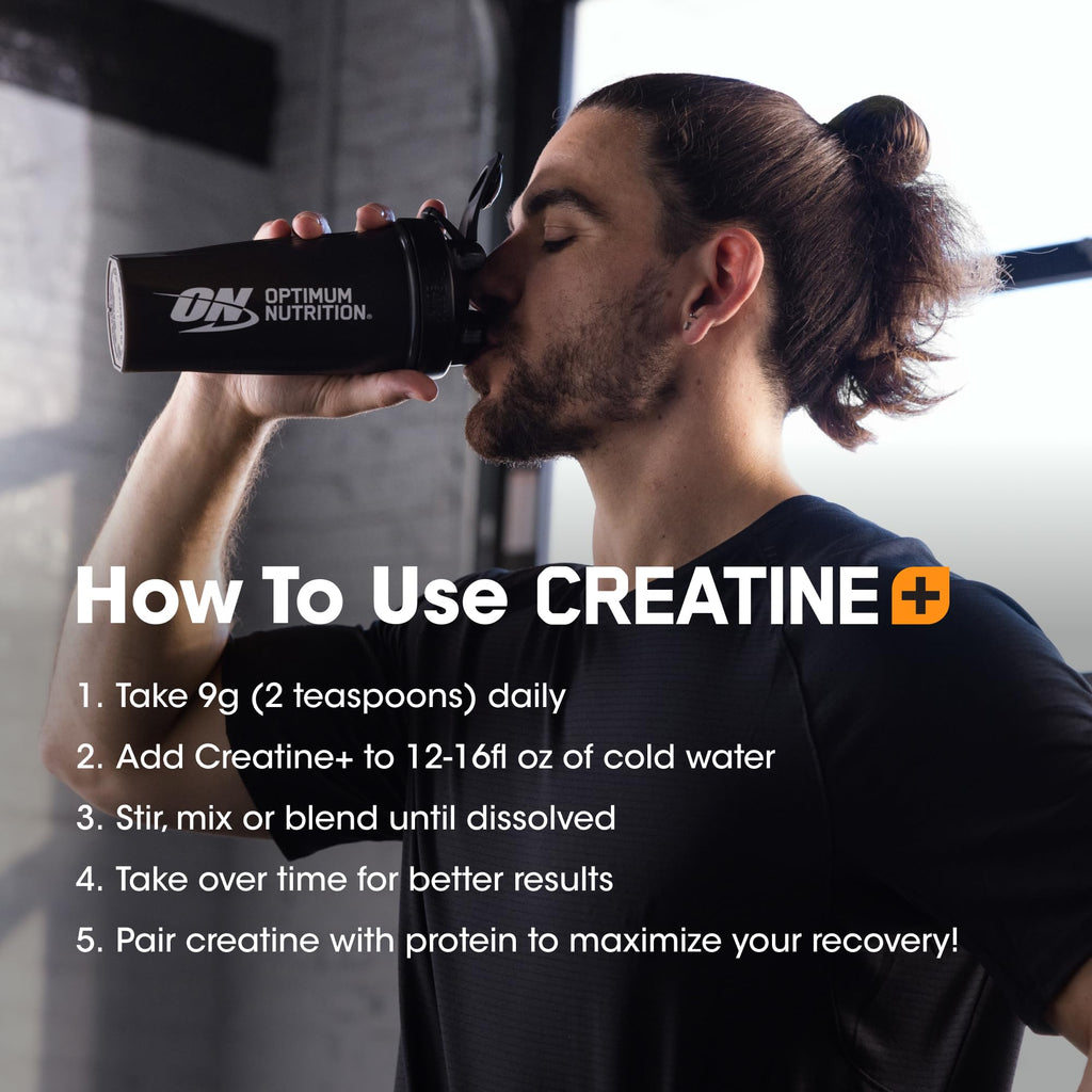 Optimum Nutrition Creatine Monohydrate Powder | Electrolytes

